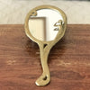 Miroir à main ovale Art Nouveau en bronze doré par Hello Broc brocante en ligne