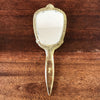 Miroir face à main vintage années 50 en acrylique transparent par Hello Broc brocante en ligne