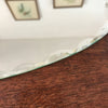 Grand plateau miroir vintage centre de table ovale et biseauté 59,5 x 18 cm par Hello Broc brocante en ligne