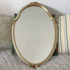 Miroir style Louis XVI vitre biseautée décoré de fleurs sculptées par Hello Broc brocante en ligne