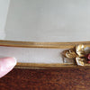 Miroir style Louis XVI vitre biseautée décoré de fleurs sculptées par Hello Broc brocante en ligne