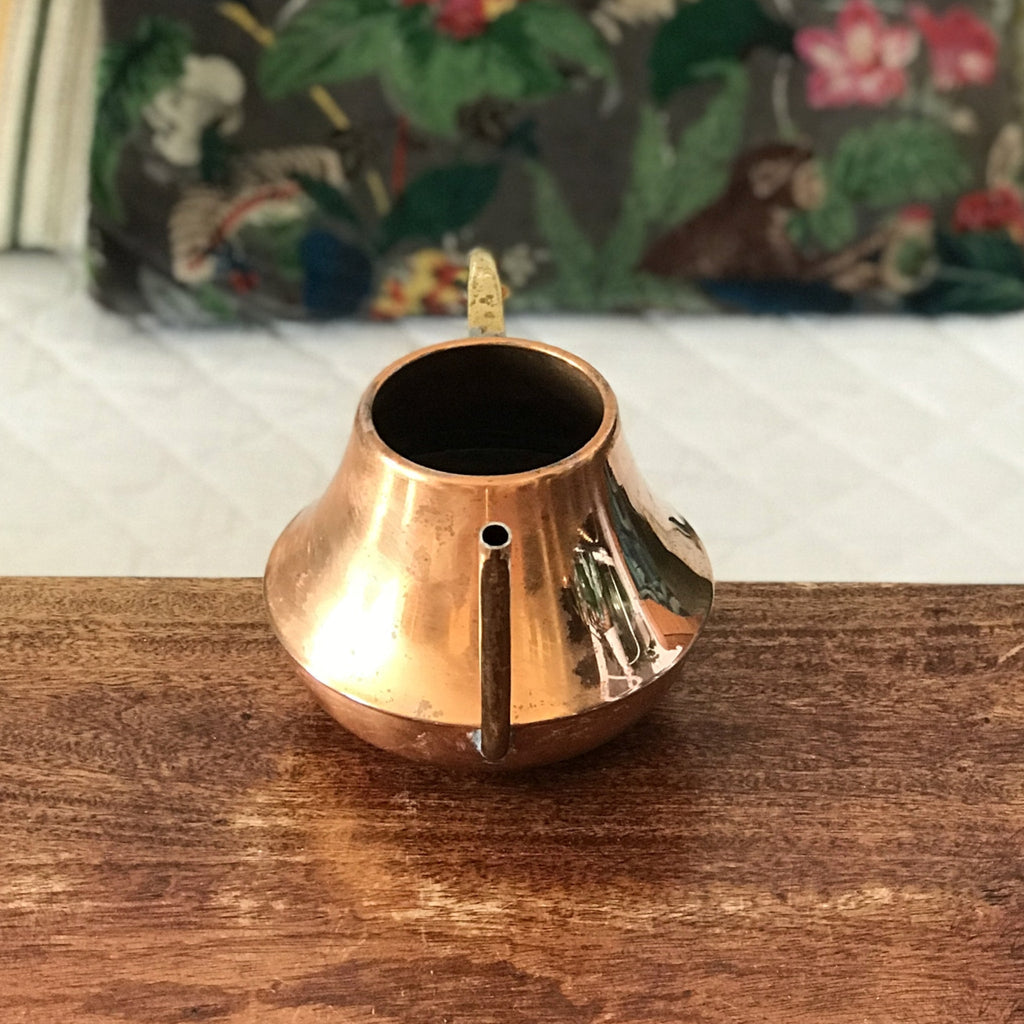 Arrosoir d'intérieur en cuivre et laiton contenance de 500 ml par Hello Broc brocante en ligne