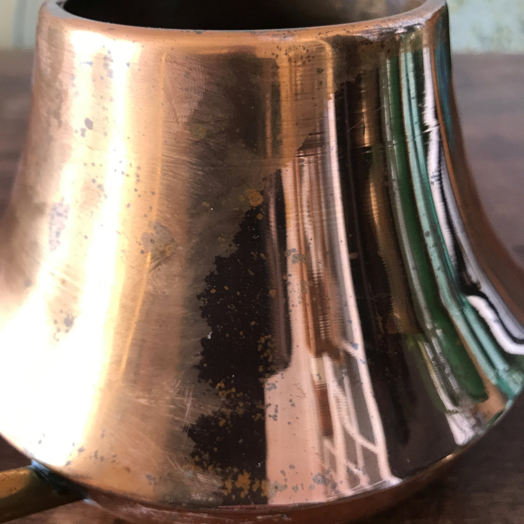 Arrosoir d'intérieur en cuivre et laiton contenance de 500 ml par Hello Broc brocante en ligne