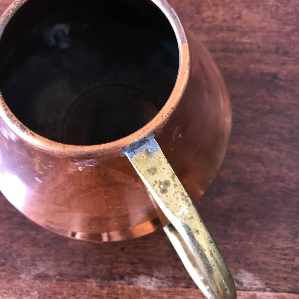 Arrosoir d'intérieur en cuivre et laiton contenance de 500 ml par Hello Broc brocante en ligne
