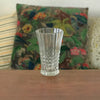 Vase cornet  hauteur de 17 cm en verre moulé pointe de diamant par Hello Broc brocante en ligne