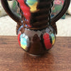 Petit vase poterie à doubles anses en céramique marron de Vallauris années 60 par Hello Broc brocante en ligne