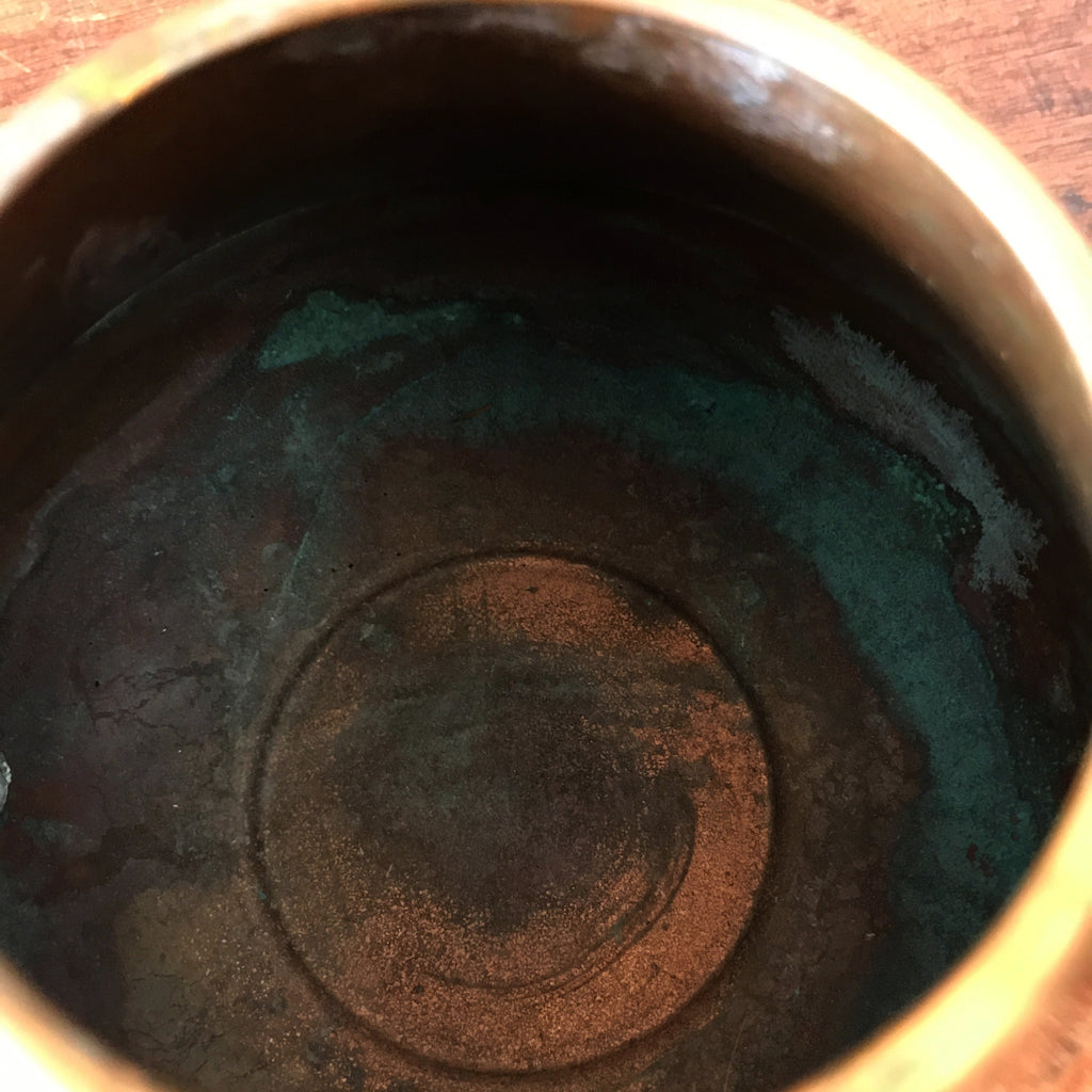 Arrosoir d'intérieur en cuivre et laiton contenance de 500 ml par Hello Broc brocante en ligne