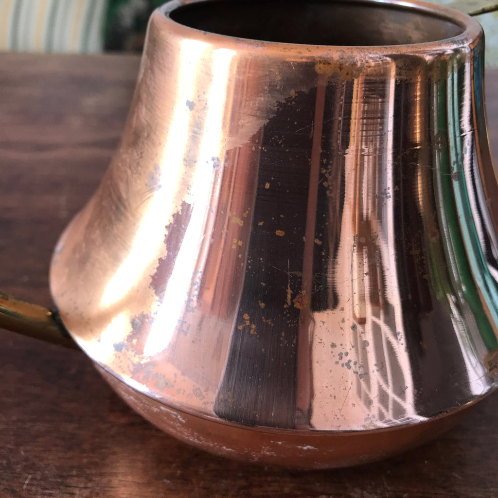 Arrosoir d'intérieur en cuivre et laiton contenance de 500 ml par Hello Broc brocante en ligne