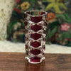 Vase bicolore violet et incolore modèle Windsor de J.C. Durand pour Luminarc années 70 par Hello Broc brocante en ligne