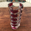 Vase vintage bicolore violet et incolore modèle Windsor de J.C. Durand pour Luminarc années 70 par Hello Broc brocante en ligne