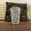 Grand vase cylindrique évasé en cristal de Bayel hauteur 21 cm par Hello Broc brocante en ligne