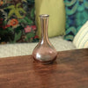 Vase bouteille en verre moulé mauve rosé - Hello Broc