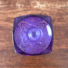 Soliflore petit vase vintage violet Cristal d'Arques hauteur de 17 cm par Hello Broc brocante en ligne