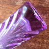 Soliflore petit vase vintage violet Cristal d'Arques hauteur de 17 cm par Hello Broc brocante en ligne
