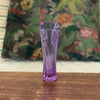 Soliflore petit vase vintage violet Cristal d'Arques hauteur de 17 cm par Hello Broc brocante en ligne