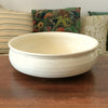 Très grande vasque de toilette couleur crème de Sarreguemines Art Déco par Hello Broc brocante en ligne