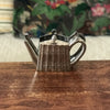 Porte-serviettes en forme de théière Godinger Silver 1993 par Hello Broc brocante en ligne
