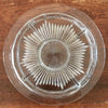Serviteur rond compartimenté en verre moulé par Hello Broc brocante en ligne