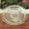 Serviteur rond compartimenté en verre moulé par Hello Broc brocante en ligne