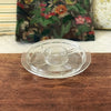 Serviteur rond compartimenté en verre moulé par Hello Broc brocante en ligne
