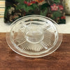 Serviteur rond compartimenté en verre moulé par Hello Broc brocante en ligne