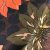Plateau vintage années 70 décor fleurs en fibre de verre 41 cm x 31 cm par Hello Broc brocante en ligne