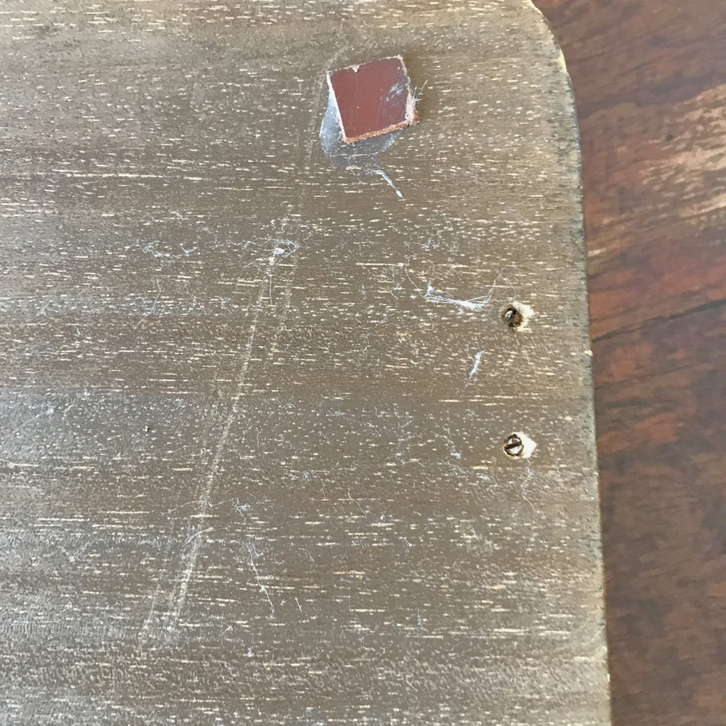 Plateau rectangulaire vintage en bois années 70 / 80 dimensions 61 x 38 cm par Hello Broc brocante en ligne