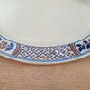 Ravier ou petit plat ovale en faïence de Lunéville K & G décor Rouennais par Hello Broc brocante en ligne