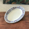 Ravier ou petit plat ovale en faïence de Lunéville K & G décor Rouennais par Hello Broc brocante en ligne