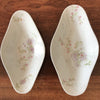 Lot de 2 raviers vintage décor fleuri en porcelaine de Limoges Guérin & Co par Hello Broc brocante en ligne