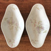 Lot de 2 raviers vintage décor fleuri en porcelaine de Limoges Guérin & Co par Hello Broc brocante en ligne