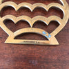 Dessous de plat en forme de hibou ou de chouette en métal doré par Hello Broc brocante en ligne
