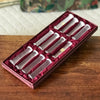 Lot de 12 porte-couteaux en cristal dans leur écrin d'origine Cristal E. Bourdon par Hello Broc brocante en ligne