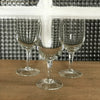 Lot de 3 verres à vin en cristal de Bohème contenance de 15 cl par Hello Broc brocante en ligne
