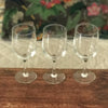Lot de 3 verres à vin en cristal de Bohème contenance de 15 cl par Hello Broc brocante en ligne