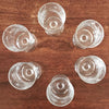 Lot de 6 petits verres vintage à vin blanc années 70 décor gravé grappes par Hello Broc brocante en ligne contenance de 12 cl