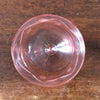 Lot de 6 verres à vin cuit en cristal taillé rose contenance de 6 cl par Hello Broc brocante en ligne