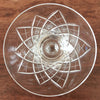 Paire de verres à vin cuit en cristal décor quadrillé années 40 contenance 10 cl par Hello Broc brocante en ligne