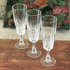 Lot de 3 flûtes à champagne vintage Cristal d'Arques modèle Pompadour par Hello Broc brocante en ligne