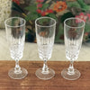 Lot de 3 flûtes à champagne vintage Cristal d'Arques modèle Pompadour par Hello Broc brocante en ligne