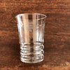 Paire de verres à eau en verre gravé grappes contenance 16 cl par Hello Broc brocante en ligne
