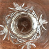 Paire de verres vintage hauts à orangeade, whisky en cristal taillé - high ball gravés C.C.L. pour Compagnie Cristallière de Lorraine par Hello Broc brocante en ligne