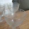 Lot de 4 verres évasés à digestif ou à liqueur sur pied par Hello Broc brocante en ligne