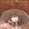 Lot de 7 verres à vin blanc ou à digestif sur pied décor arabesques attribution Luminarc contenance 6 cl par Hello Broc brocante en ligne