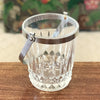 Seau à glace vintage en cristal moulé Cristal d'Arques par Hello Broc brocante en ligne
