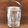Seau à glace vintage en cristal moulé Cristal d'Arques par Hello Broc brocante en ligne