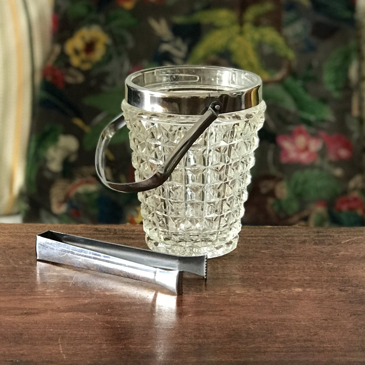 Seau à Glaçons En Verre Transparent Avec Anse, Style Générique
