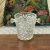 Petit seau à glace en cristal moulé et taillé attribué à Austria Gas par Hello Broc brocante en ligne