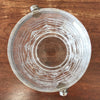 Seau à glace en cristal d'Arques et métal chromé modèle Sully par Hello Broc brocante en ligne