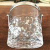 Seau à glace en cristal d'Arques et métal chromé modèle Sully par Hello Broc brocante en ligne